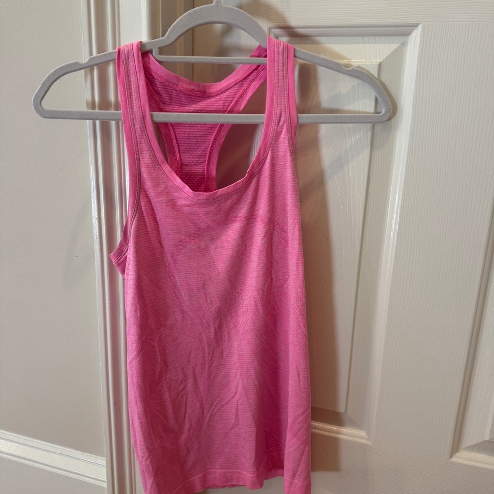 Lululemon Athletica Pink Tank Top